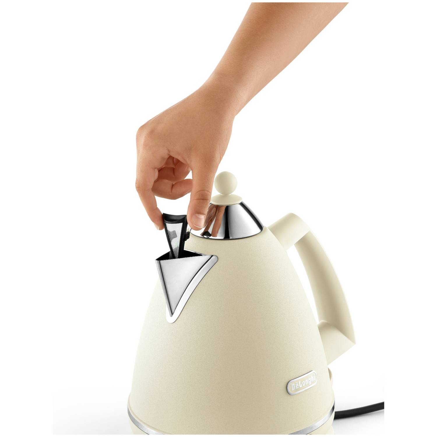 De'Longhi KBX3016.BG Argento Flora Kettle - Beige