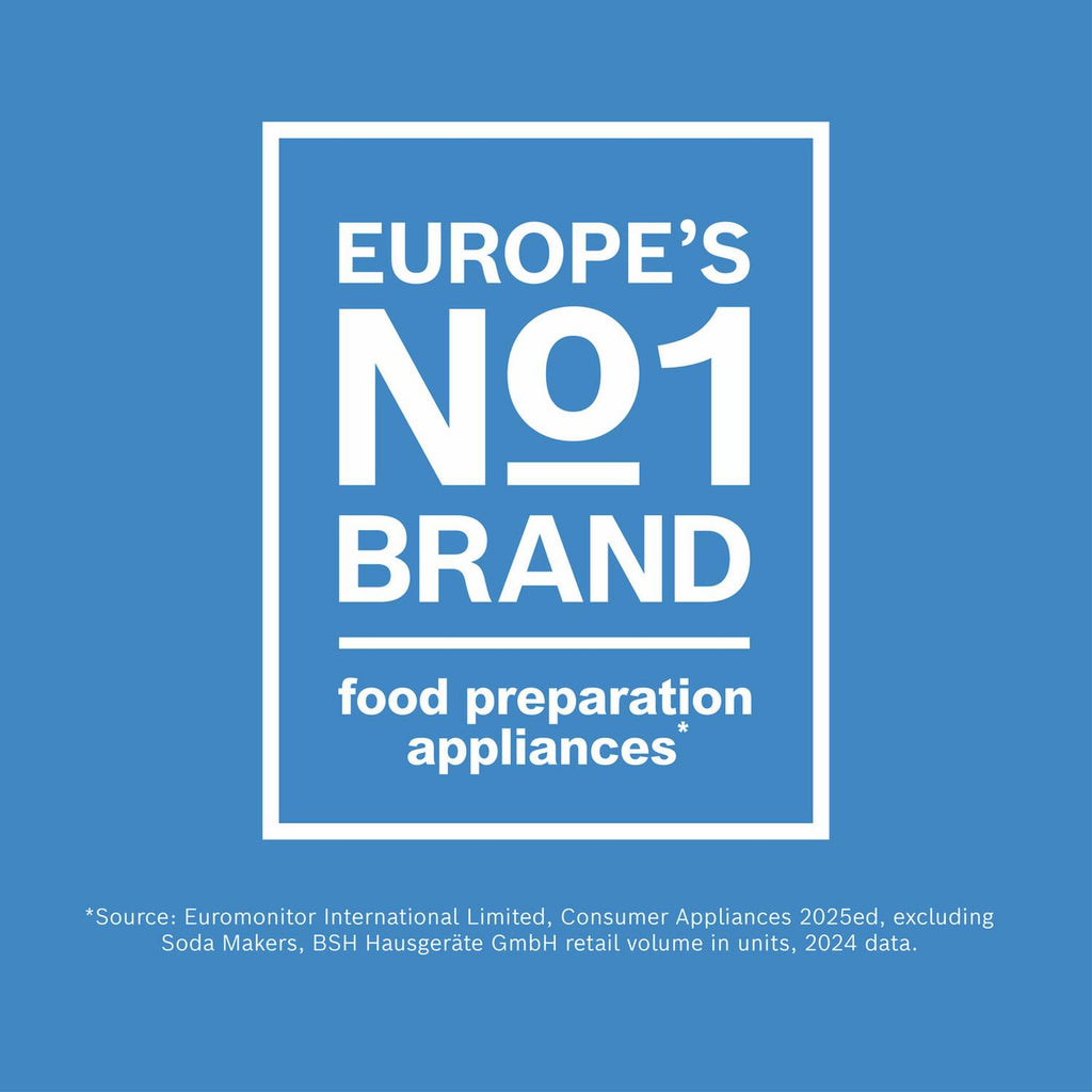 Bosch MUMS2VM40G 7-in-1 Stand Mixer, Juicer, Shredder, Black